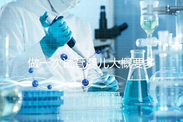 做一次試管嬰兒大概要多少錢？