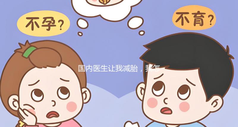 國內(nèi)醫(yī)生讓我減胎,我怎么能一次生兩個(gè)孩子呢?