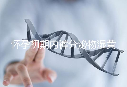 懷孕初期內褲分泌物濕黃是男孩！5大原因為你揭開背后真相