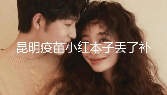 昆明疫苗小紅本子丟了補辦流程、資料來了，五華區人別錯過