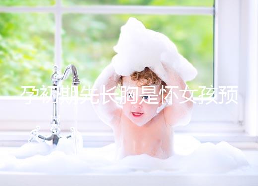 孕初期先長胸是懷女孩預兆，乳房出現漲疼、長斑請別慌張